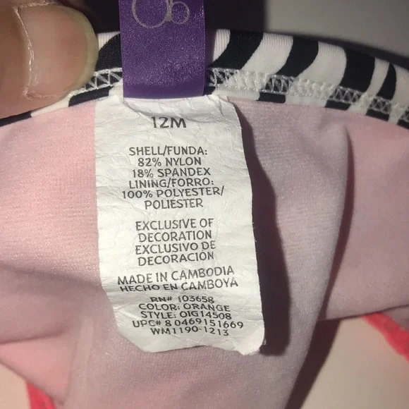 Infant Girl’s 2-Pc Swimsuit - Picture 6 of 7